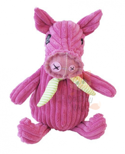 Les déglingos simply peluche cochon jambonos rose 